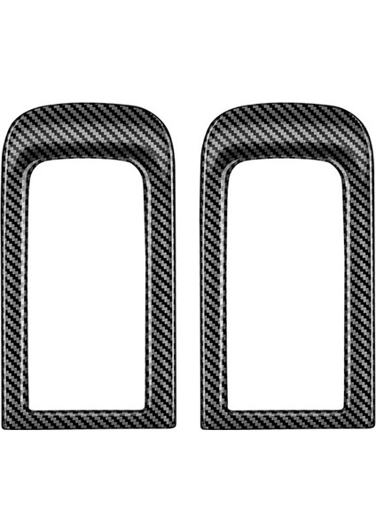 Araba Kupası Tutucu Çerçeve Orta Sıra Koltukları Toyota Alphard Vellfire Için Su Kupası Tutucu Döşeme 30 Serisi 2015-2022 Karbon Fiber (Yurt Dışından)