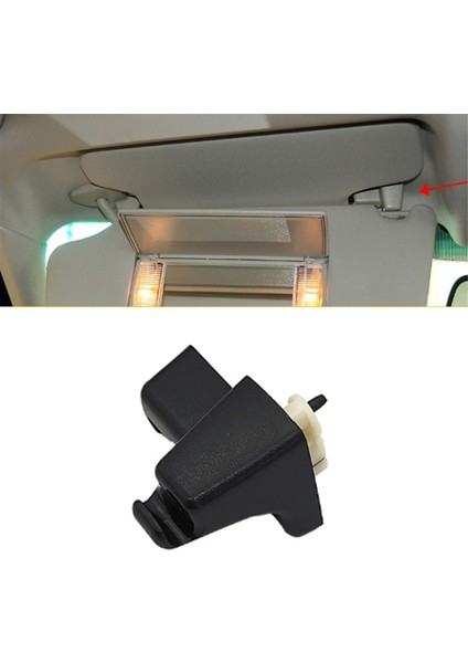 Range Rover Executive 2010-2012 Için Araba Sun Visor Sabitleme Klips Tutucu EGPO00050PVA Siyah Araba Aksesuarları (Yurt Dışından) modelleri