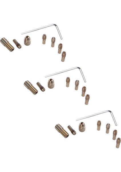 24 Parçalı 0.5-3mm Matkap Mandalı Koletler Mini Araçlar Için Hızlı Mandren Seti (Yurt Dışından)