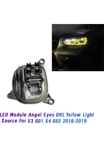 Limon Csl Sarı Drl LED Modülü Bmw X3 G01 X4 G02 2016-2019 Gözler Gündüz Koşu Işıkları Kontrol Modülü 63117466107 (Yurt Dışından) indirimleri