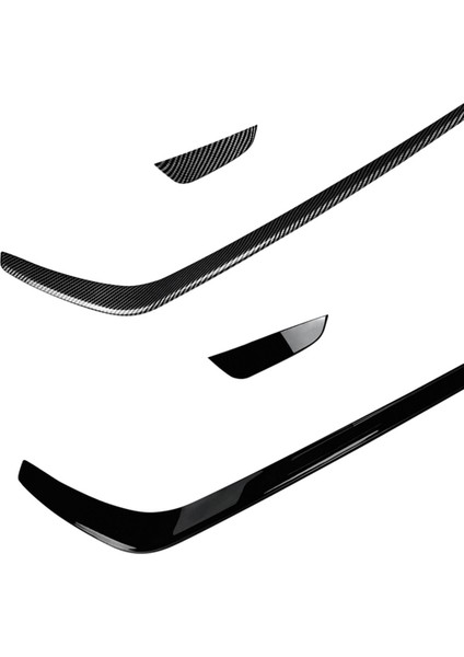 Araba Ön Tampon Spoiler Ayırıcı Kapak Yan Dudak Ayırıcı Trim Vw Golf 7.5 Golf 7.5 Gtı 2017-2019 Karbon Fiber (Yurt Dışından) fiyatları