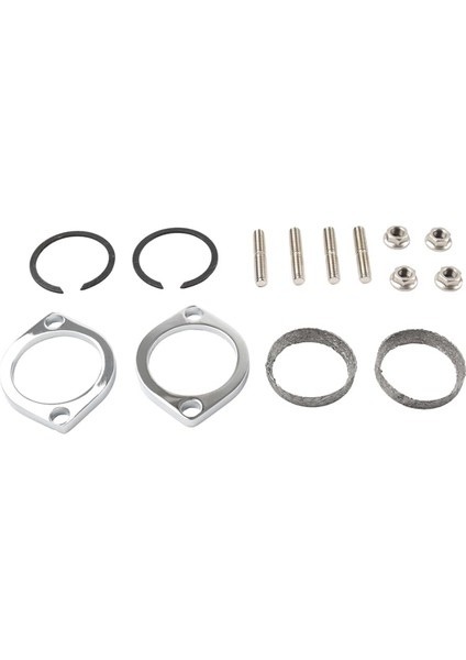 Egzoz Flanş Takım Kiti Flanşlar Contalar C-Clips Fındıklar Harley Softail Sportster Dyna Touring 30-0205 (Yurt Dışından)