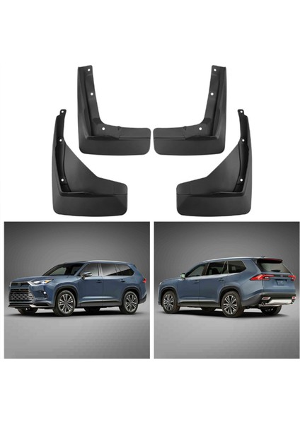 Toyota Grand Highlander Için Araba Çamur Fleps 2024 Çamurluk Çamur Koruma Flep Splash Flaps Aksesuarlar (Yurt Dışından) indirimleri