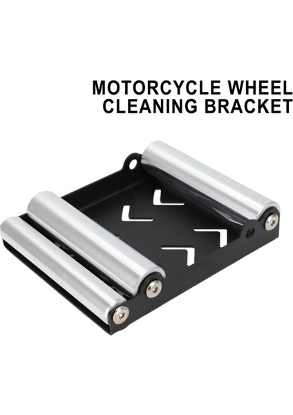 Motosiklet Lastiği Tekerlek Temizlik Braketi Stand Evrensel Zincir Temiz Silindir Rampa Asansör Alüminyum (Yurt Dışından) fırsatları