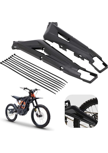 Salıncak Kolu Koruması, Kir Bisiklet Salıncak Kol Koruyucusu Surron Işık Arı Sur Ron X/s Elektrikli Bisiklet - Taklit Karbon Fiber (Yurt Dışından) fırsatları