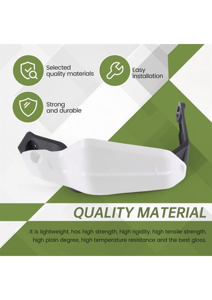 Motosiklet Aksesuarları Handguard El Guard Hafif Kalkanı Koruyucu Ön Cam Honda NX400 NX500 2024 Beyaz (Yurt Dışından) indirimleri