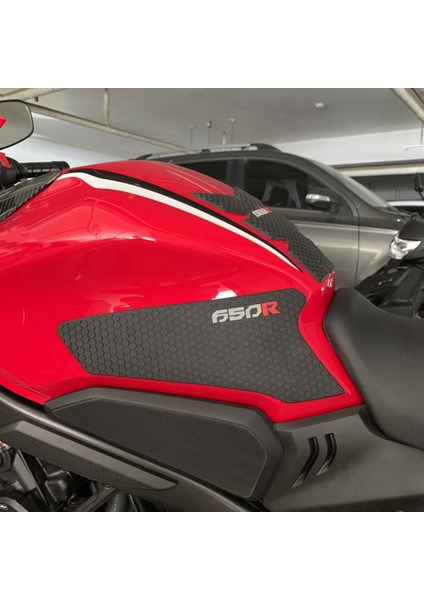 Motosiklet Kaymaz Yan Yakıt Deposu Çıkartmaları Honda CBR650R CB650R 2019-2022 Için Su Geçirmez Kauçuk Etiket (Yurt Dışından) indirimleri