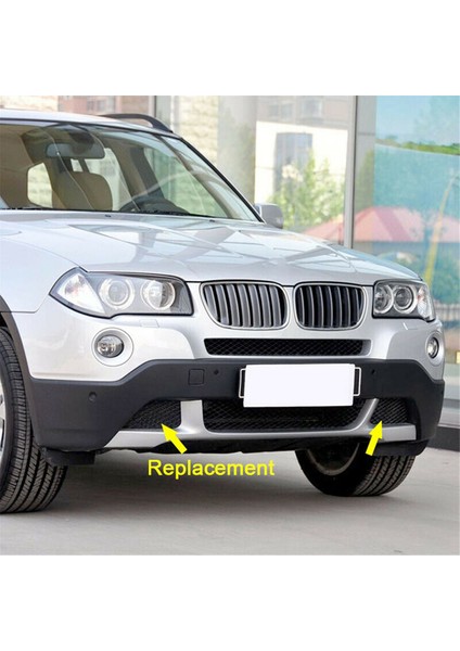 Bmw X3 E83 2007 2008 2009 Için 2010 Araç Ön Tamponu Alt Grille Trim Kapak Kapak 51113416205 51113416206 (Yurt Dışından) fırsatları
