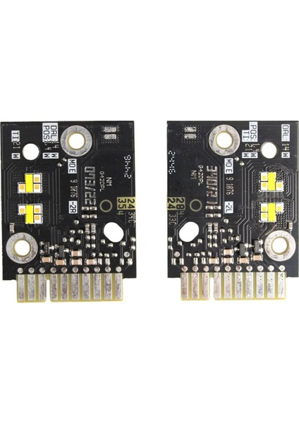 1paır Bmw 2 Serisi G42 2022-2024 218I 220D 220I 230I Limon Sarı Drl Chıp Tahtası (Yurt Dışından)