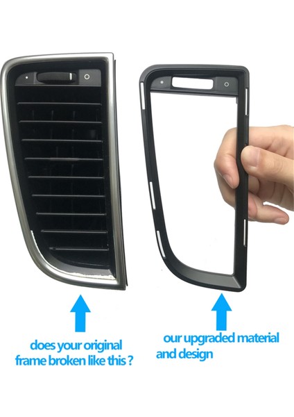 Araba Merkezi Sol Klima A/c Havalandırma Grille Dış Çerçeve Paneli 970552141C Porsche Panamera 2010-2016 (Yurt Dışından) fiyatları