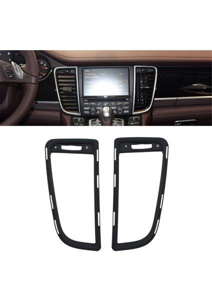 Araba Merkezi Sol Klima A/c Havalandırma Grille Dış Çerçeve Paneli 970552141C Porsche Panamera 2010-2016 (Yurt Dışından) modelleri