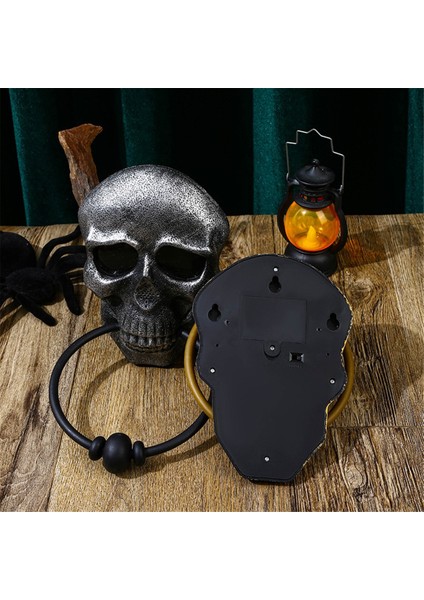 Cadılar Bayramı Zili Kafatası Perili Kapı Zil ile Sesli Işık Göz Topu Korkunç Cadılar Bayramı Partisi Ön Kapı Için B. (Yurt Dışından) indirimleri