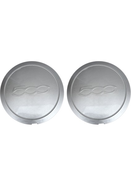 2pcs Fiat Için 133MM Hubcap 500 Tekerlekler Merkez Hub Kapakları 68078419AC 68078421AC Toz Kapağı (Yurt Dışından)