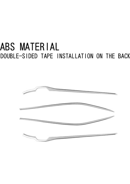 Toyota Alphard/vellfire Için 40 Serisi 2023+ Bagaj Anahtarı Trim Şeritler ve Bagaj Kapağı Düğmesi Tail Işık Parlak Şeritler (Yurt Dışından) fırsatları