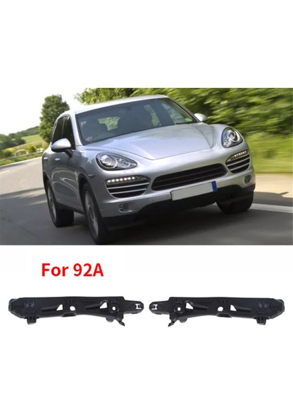1 Çift Ar-Ge Ön Tampon Braketi Tampon Koruma Tutucusu 958504901 9585055001 Porsche Cayenne 92A 2011-2017 (Yurt Dışından)