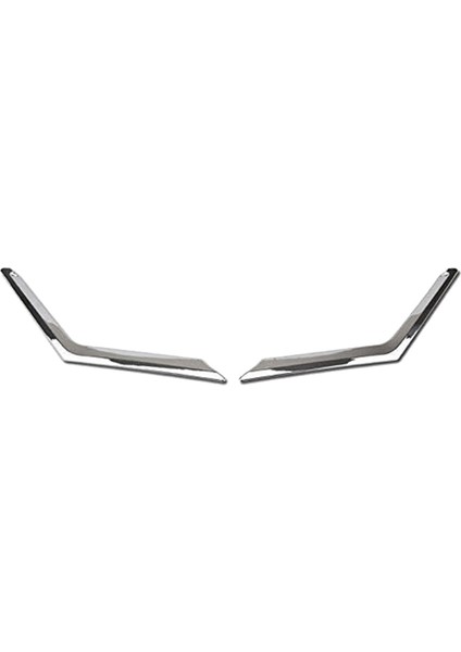 2pcs Krom Ön Örgü Izgara Izgara Nissan Rogue X-Trail Için T32 2014 2015 2016 Için (Yurt Dışından)