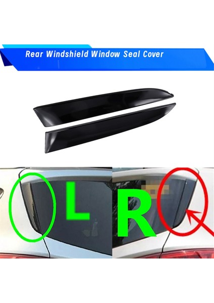 Ford Kuga Kaçış 13-19 Sol+Sağ Bagaj Kapağı Sızdırmazlık Süsleme Şerit Için 1paır Arka Ön Cam Pencere Contası Kapağı (Yurt Dışından) fırsatları