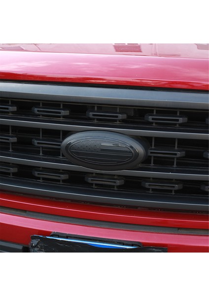 Ford Için Ön Izgara Arka Bagaj Kapısı Amblemi, 9.5 Inç Abd Bayrağı Amblem Logosu F150 Mustang Bronco, Abs Black (Yurt Dışından) fırsatları