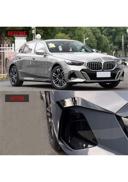 Bmw Için G60 G61 Ön Tampon Stand Sis Lambası Izgara Trim Kapak Hava Havalandırma 520I 520D 530E 550E I5 M Sport 2023-2025 (Yurt Dışından) fiyatları