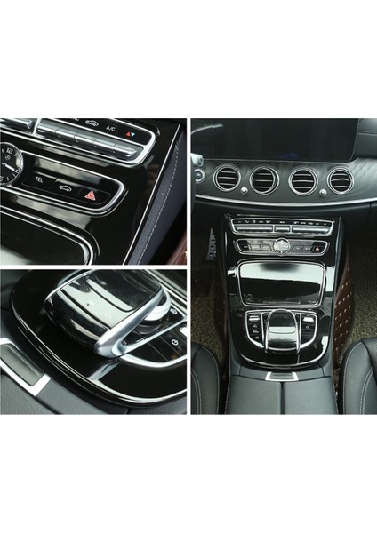 Mercedes Benz E Sınıfı E200L E300L 16-20 Araç Merkezi Konsol Kupa Tutucu Panel Çerçevesi Iç Döşeme Çıkartmaları A (Yurt Dışından) fırsatları
