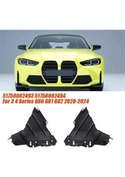Sağ Alt Tekerlek Çamurluk Kapak Plakası 51758082494 Bmw 3 4 Serisi G80 G81 G82 2020-2024 Ön Çamurluk Liner Uzatma (Yurt Dışından) fiyatları