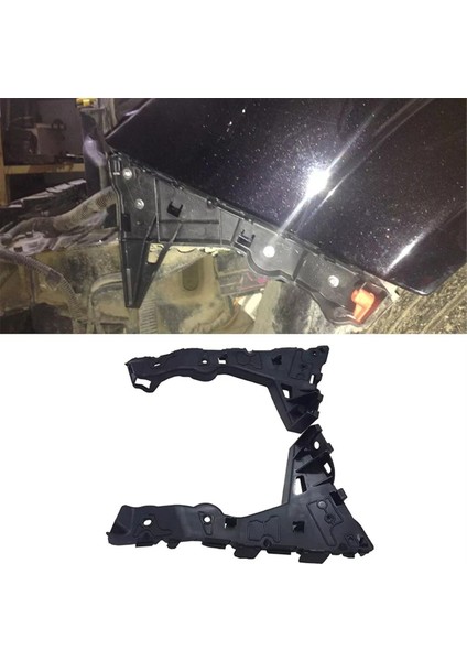 2pcs Araba Ön Tampon Kanat Tutma Kılavuzu Braketi 24460283, 24460284 Vauxhall Opel Astra H 2004-2010 (Yurt Dışından) modelleri