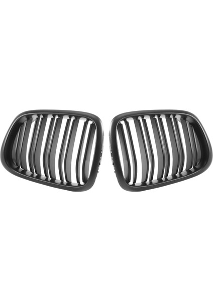 Bmw E39 5 Seri 525 528 1995-2004 Mat Siyah Için Ön Tampon Böbrek Izgara Değiştirme Çift Izgaralar (Yurt Dışından) fiyatları