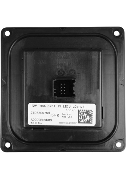 Renault Megane Captur 2013-2019 Için Araba Far Sürücü Birimi Modülü 260555976R Gündüz Işık Modülü Çalışıyor A2C9665603 (Yurt Dışından) fiyatları