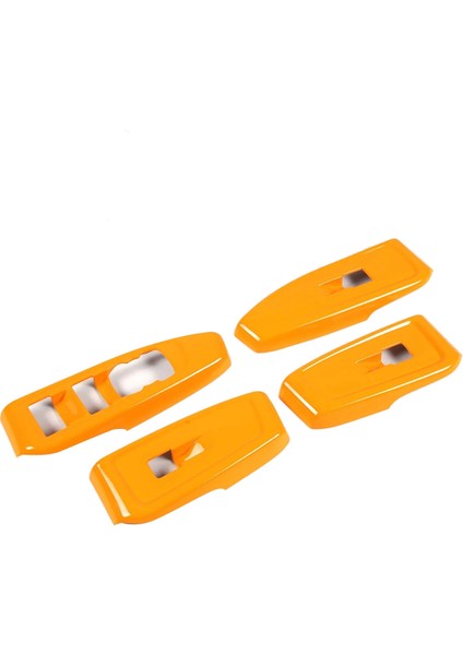 Ford Ranger Için 2023 2024 Lhd Araba Pencere Asansör Anahtarı Panel Kapak Trim Iç Aksesuarlar Turuncu (Yurt Dışından)