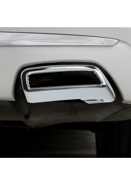 Peugeot 3008 5008 Allure 2017 - 2019 Egzoz Boru Kuyruk Kapağı Abs Arka Egzersiz Uç Boru Kapağı Dekorasyon Trim (Yurt Dışından) indirimleri