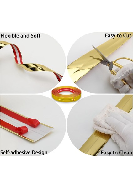 Parlak Çok Fonksiyonlu Kalıplama Döşeme, Soyun ve Duvar Tablosu Kenar Kapısı Çerçevesi Için Dış Köşe Korumalarının Içine Yapışır (Yurt Dışından) fırsatları