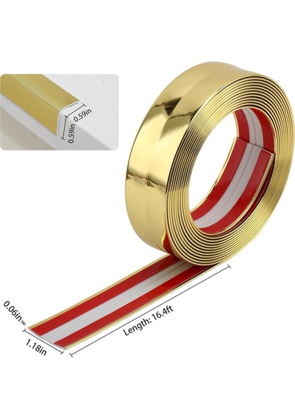 Parlak Çok Fonksiyonlu Kalıplama Döşeme, Soyun ve Duvar Tablosu Kenar Kapısı Çerçevesi Için Dış Köşe Korumalarının Içine Yapışır (Yurt Dışından) indirimleri