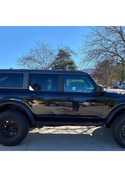 Ford Bronco Için Araba Arka Cam Pamuk Üçgen Kapak Döşeme 2021-2024 Dış Aksesuarlar Beyaz (Yurt Dışından) fırsatları
