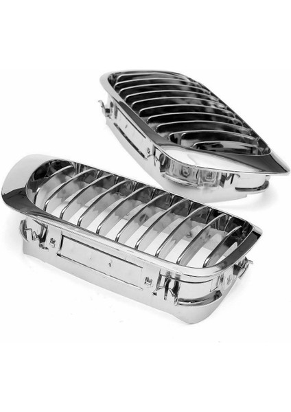 1 Çift Ön Böbrek Izgarası Izgara Krom -Bmw E46 325CI 330CI 3 Serisi Coupe 2dr 1999-2002 (Yurt Dışından) modelleri