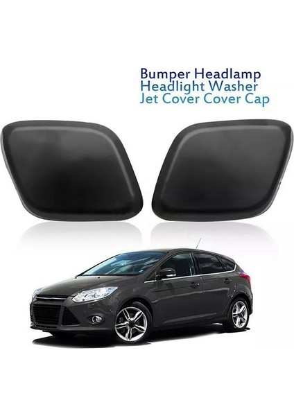 Ford Focus Mk3 2012-2014 Için 2x Far Yıkama Nozul Kapağı Kapağı Mk3 2012-2014 (Yurt Dışından) modelleri