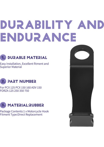 Motosiklet Hook Honda Adv 150 ADV150 Pcx 125 150 Forza 125 250 350 750 Için Uygun Gideri Bagaj Kask Kancaları (Yurt Dışından) fırsatları