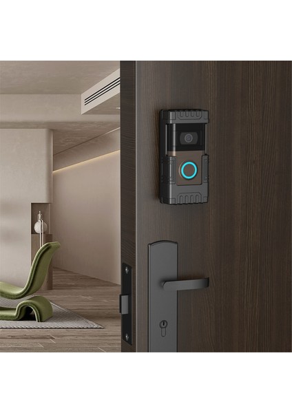 Yüzük Kapı Zili Braketi Için 1/2/3/4. Yumruk Kapı Zili Braketi Görsel Kapı Zili Hırsızlığı Önleyici Kapı Zili Evrensel Konut (Yurt Dışından) fiyatları