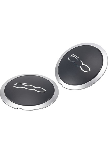 8pcs 133MM Fiat Için Hubcap 500 Abarth Wheels Center Hub Kapakları 68078419AC 68078421AC Toz Kapağı 51884863 Gümüş (Yurt Dışından) modelleri