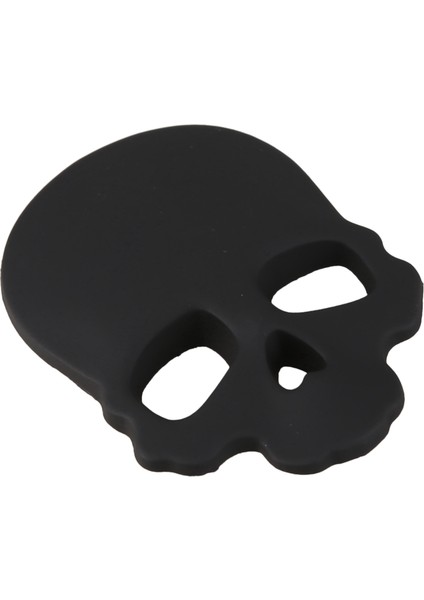 Kafatası Kemik 3D Tasarım Motosiklet Araba Amblem Rozeti Sticker Siyah (Yurt Dışından) fırsatları