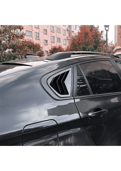 Araba Yan Pencere Kanjör Kapağı Arka Hava Havalandırma Penceresi Karteller Bmw X6 E71 E72 2008-2014 Siyah (Yurt Dışından) indirimleri