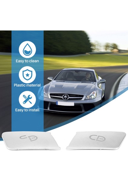 4pcs Araba Kapısı Kilit Açma Düğmeleri Payetler Dekorasyon Kapağı Trim Mercedes Benz Gla Cla Glk Gle Cls ml Gl A B C E Sınıf (Yurt Dışından) indirimleri