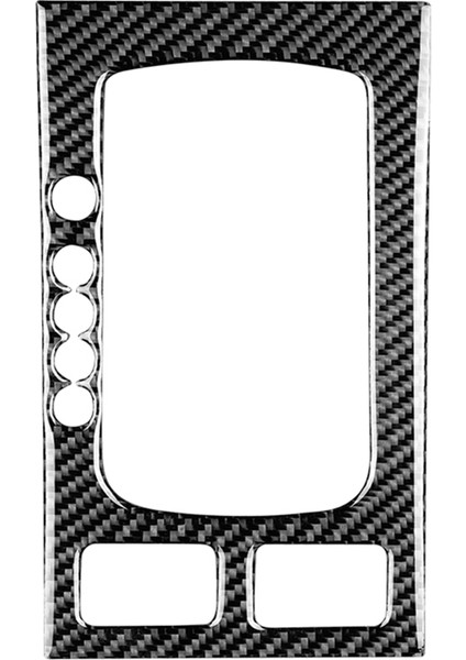 Acura Tl 2009-2014 Karbon Fiber Merkezi Konsol Dişli Paneli Kapak Kaplama Etiketi Iç Aksesuarları (Yurt Dışından)