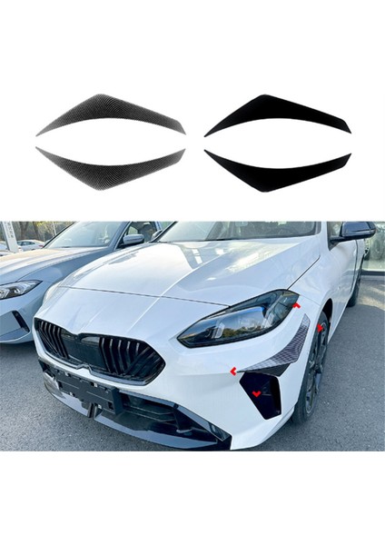 Araba Ön Tampon Yan Sericilik Spoiler Sis Lambası Yan Spoiler Trim Bmw 1 Serisi F70 2 Serisi F74 M Sport 2024+ B (Yurt Dışından) modelleri