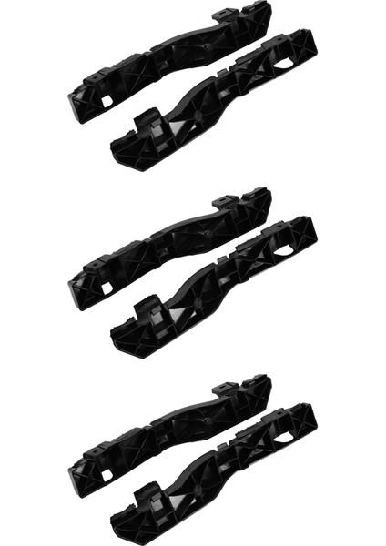 Dodge Journey Için 2009-2017 6 Adet Ön Tampon Destek Braketi Sol ve Sağ Taraf 5178410AD 5178411AD (Yurt Dışından)