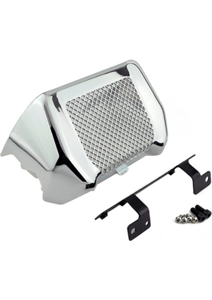 Harley Touring Road King Street Glide Freewheeler Flhxs Fltrx Flhr 2017-2022 Gümüş Için Motosiklet Yağı Soğutucu Kapağı (Yurt Dışından)