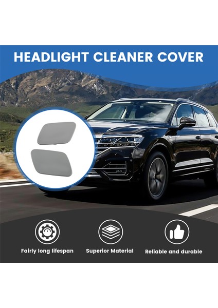 Araba Ön Tampon Far Yıkayıcı Kapak Far Su Kapağı 7L6807751 7L6807752 Vw Touareg 2003-2006 (Yurt Dışından) indirimleri