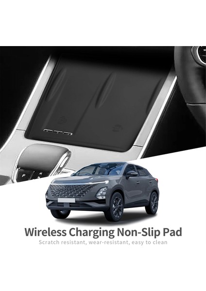 Car Slıp Pad Silikon Kablosuz Şarj Cihazı Anti Dirt Pad Aksesuarları Chery Omoda 5 C5 Yakıt 2022-2025 Lhd (Yurt Dışından) modelleri