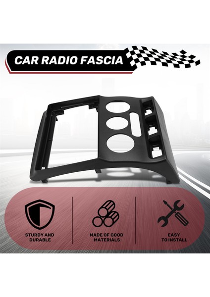 9 Inç Araba Radyo Çerçevesi Kia Rio Için Fasya Adaptörü 2002 2003 2004 2005 Android Radyo Dash Takma Panel Kiti (Yurt Dışından) indirimleri