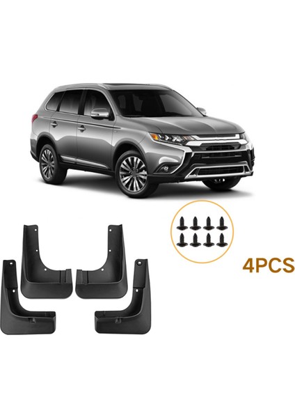 Mitsubishi Outlander Için Araba Çamur Fleps 2015-2020 Çamurluk Çamur Koruma Flep Splash Flaps Aksesuarları (Yurt Dışından) fiyatları