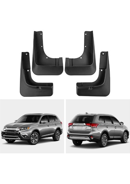Mitsubishi Outlander Için Araba Çamur Fleps 2015-2020 Çamurluk Çamur Koruma Flep Splash Flaps Aksesuarları (Yurt Dışından) modelleri